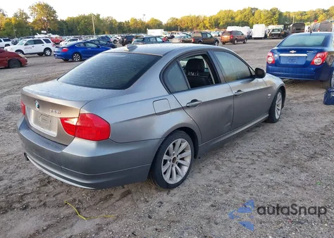 2011 BMW 328I xDrive from USA, damaged, VIN WBAPK5C58BA662819